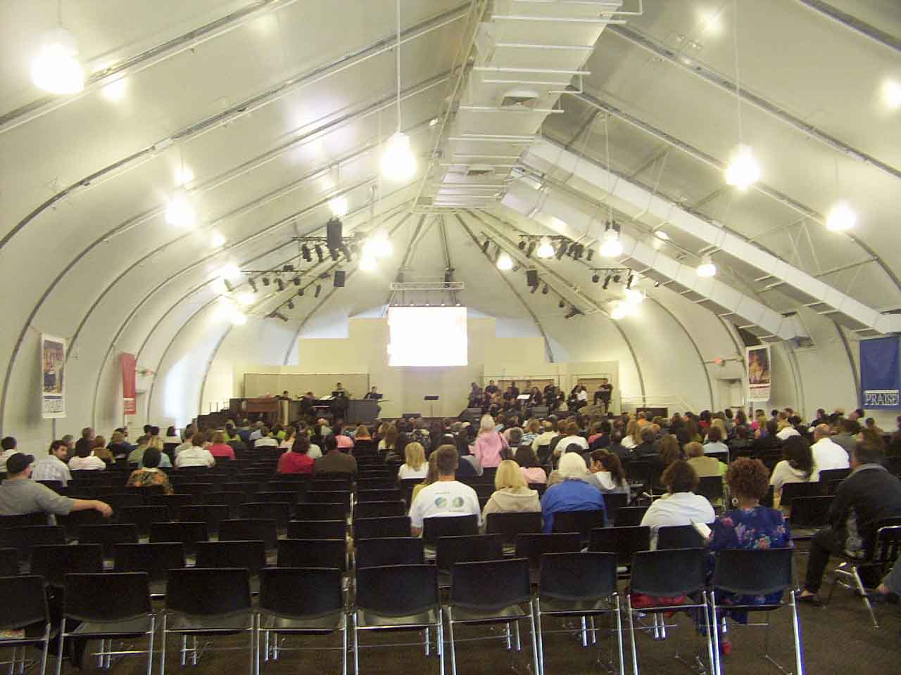 Saddleback Church - Church Tent Interior